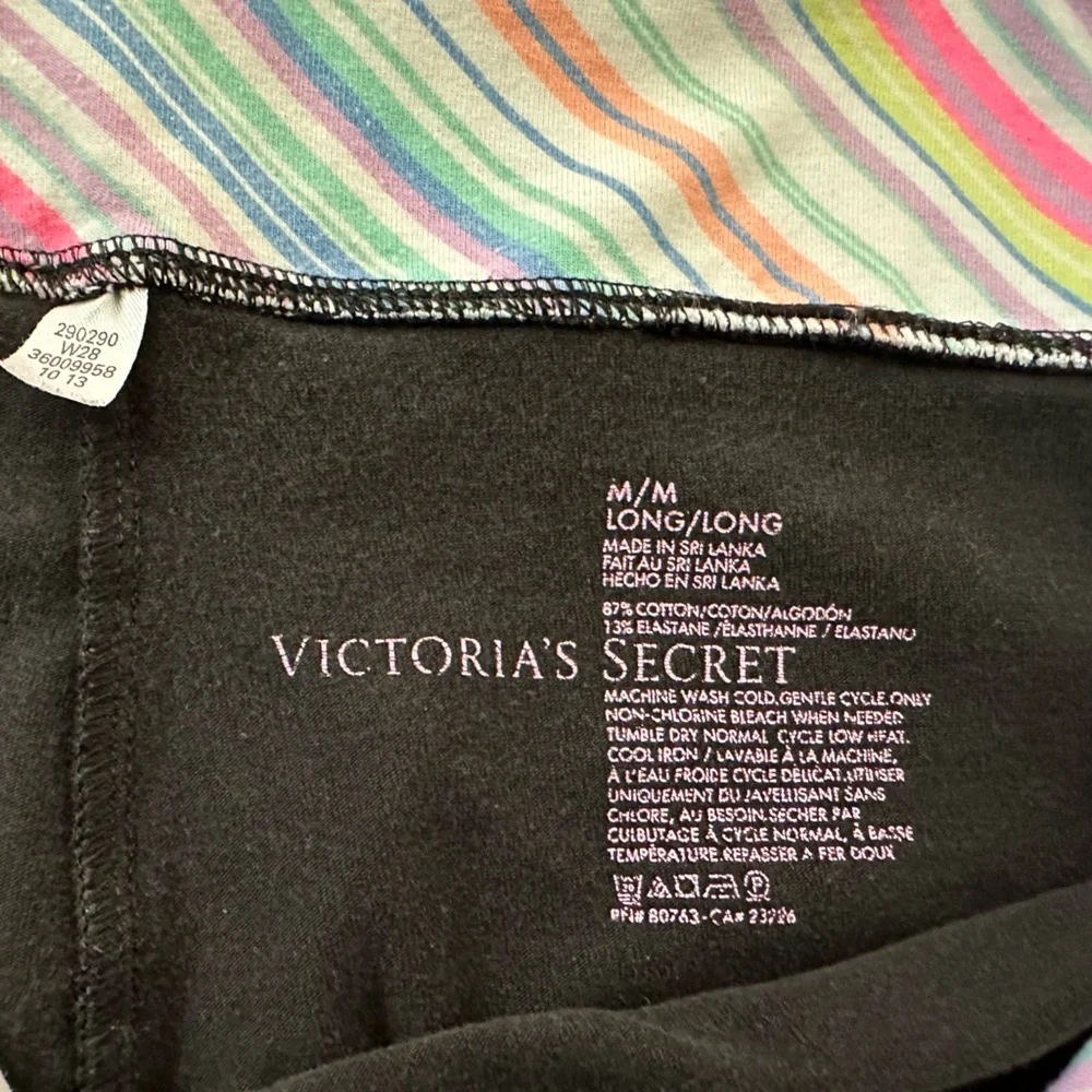 Victoria’s Secret Pink Women’s Size Medium Long Black Leggings. - Picture 5 of 5